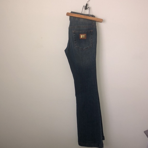Dolce & Gabbana flared jeans size 38 Italian blue color good condition - Picture 13 of 16